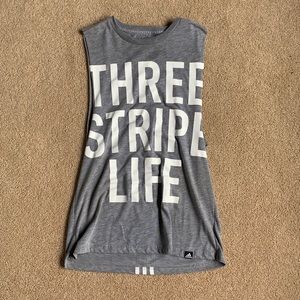 Adidas Three Stripe Life Tank